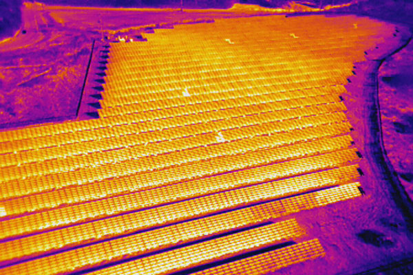Aerial Thermal Imaging for Solar Operations and Maintenance