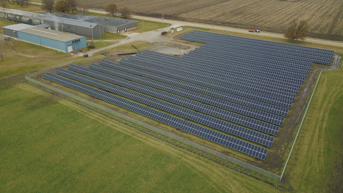IL Forge Solar Power System Lightwave