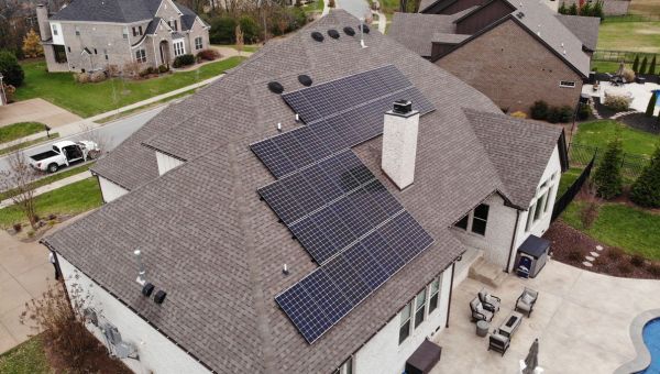 Solar Panels on Kose Residence in Franklin, TN